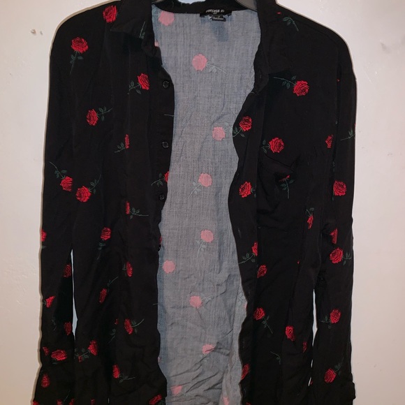 Rose button down - Picture 3 of 3